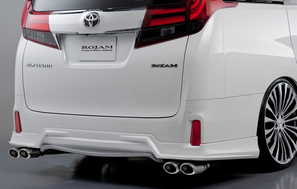 ROJAM アルファード AGH3W/GGH3W/AYH3W S/SA/SR リアリップスポイラー