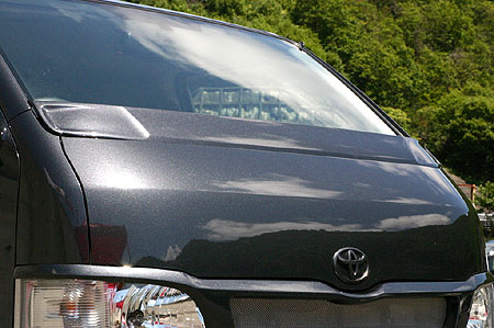 RANDO 200系 ハイエース 前期 標準ボディー 乱人 EYE LINE GRILLE（一体式 NET付）