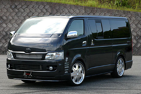 RANDO 200系 ハイエース 前期 標準ボディー 乱人 フロントグリル