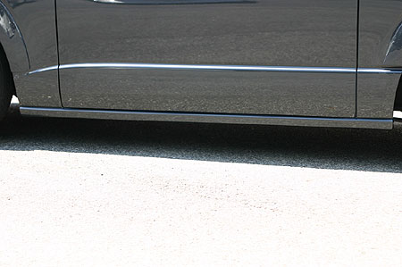 RANDO 200系 ハイエース 前期 標準ボディー 乱人 SIDE STEP（左側スライドドア車用）