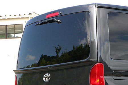 RANDO 200系 ハイエース 前期 標準ボディー 乱人 REAR GATE SPOILER