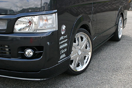 RANDO 200系 ハイエース 前期 標準ボディー 乱人 OVER FENDER KIT 6pcs