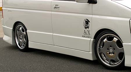 RANDO RF3.4 STEPWGN 乱人 SIDE STEP(ドアパネル付)