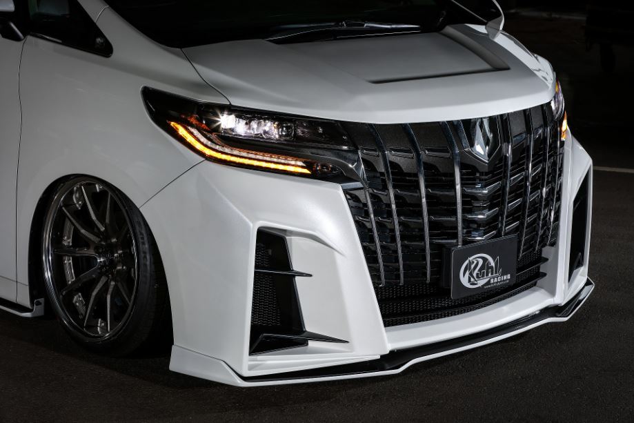 Ruf / KUHL アルファード 30系 後期 エアロキット ＜30A-RSGT＞ フロントディフューザー