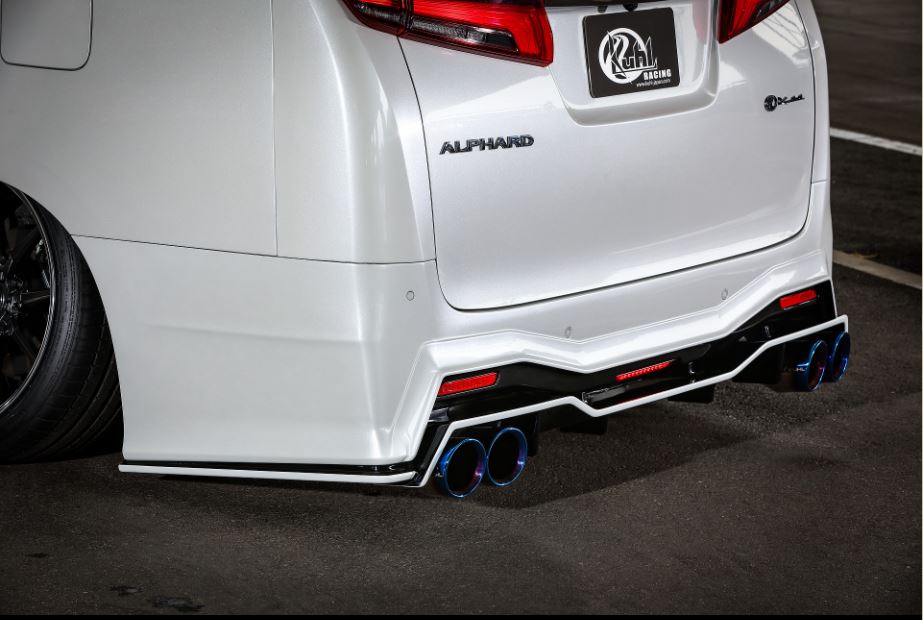 Ruf / KUHL アルファード 30系 後期 エアロキット ＜30A-RSGT＞ リアフローティングディフューザー