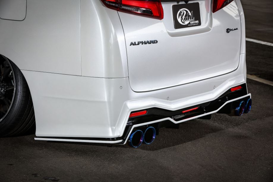 Ruf / KUHL アルファード 30系 後期 エアロキット ＜30A-RSGT＞ スラッシュ4テールマフラー