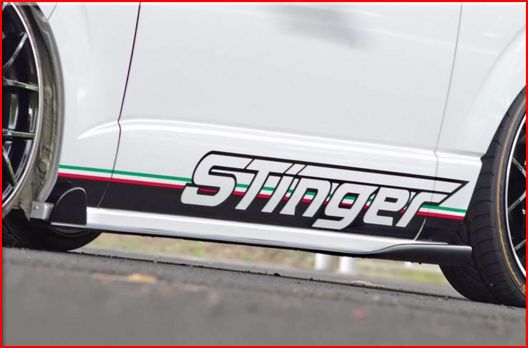 S.A.D CUSTOM JAPAN ハイエース 200系 4型 標準ボディ サイドステップ