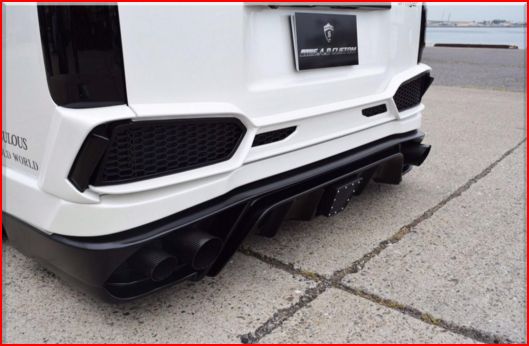 S.A.D CUSTOM JAPAN ハイエース 200系 4型 標準ボディ スティンガーハッチダクト