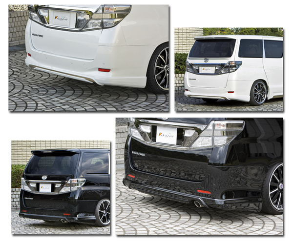 SCHTELT JAPAN ヴェルファイア リアハーフスポイラー