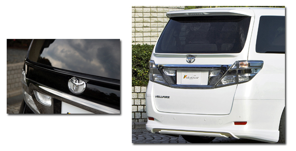 SCHTELT JAPAN ヴェルファイア リアゲートウイング