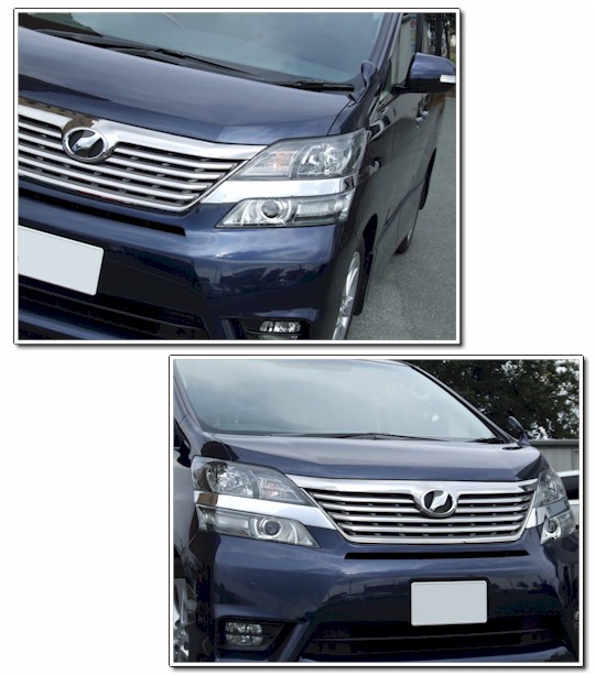 SECOND STAGE  ヴェルファイア 20系 ヘッドライトガーニッシュ