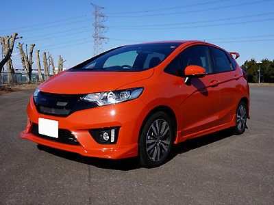 SEEKER フィット GK5 前期 グレード：RS フロントハーフスポイラー