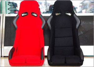 Spiegel カプチーノ フルバケットシート ブラック 運転席側