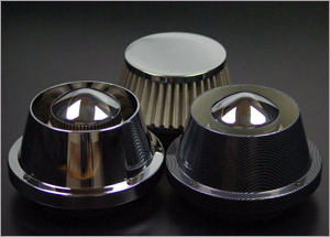 Spiegel ジムニー JB23 ターボ K6Aエンジン車専用 エアークリーナー ステンメッシュ