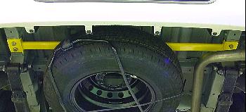 SRUGA SPEED ハイエース用 リアスルガバー 【スチール製】 