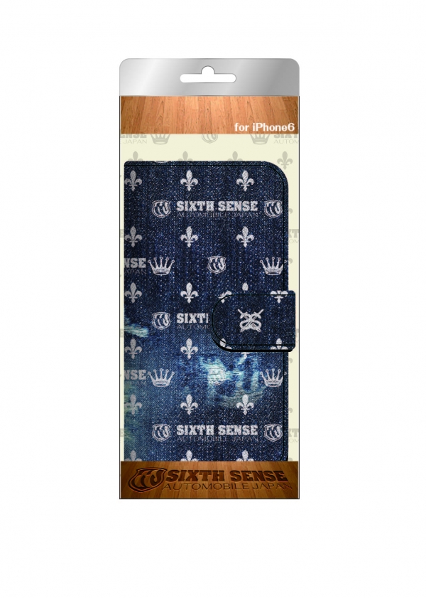 SIXTH SENSE iphoneケース 手帳タイプ