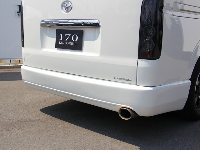 SIXTH SENSE ハイエース 200系 リアバンパースポイラー