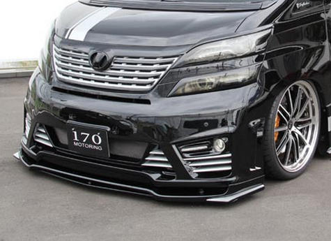 SIXTH SENSE ヴェルファイア 前期 JOULE フロントバンパースポイラー+フロントリップスポイラーVer2　