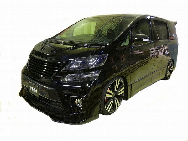 SIXTH SENSE ヴェルファイア 20系 後期 Zグレード フロントフラップスポイラー