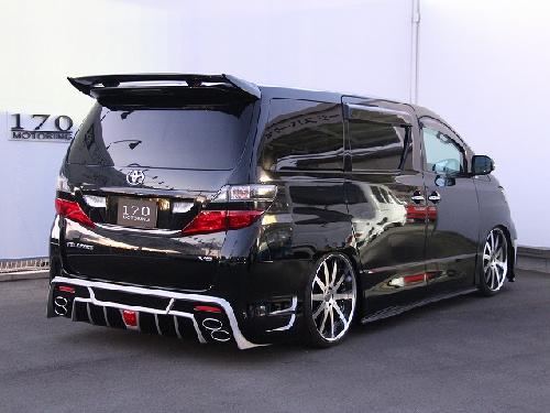 SIXTH SENSE ヴェルファイア 後期 JOULE リアバンパースポイラー Ver 1