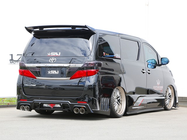 SIXTH SENSE ヴェルファイア 後期 JOULE リアバンパースポイラー Ver 2