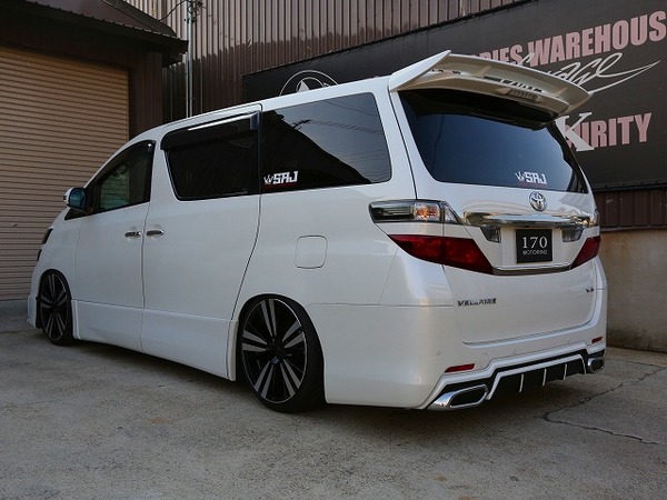 SIXTH SENSE ヴェルファイア 前期 Zグレード用 エアロSEVEN リアアンダーガーニッシュ専用マフラーリング