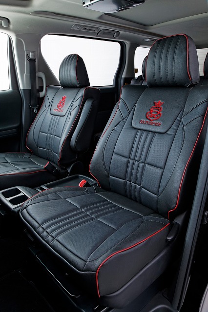 SIXTH SENSE ヴェルファイア 20系 前期 ジュールシートカバーll 8人乗り 1列目手動シート 2列目パワーシート レザーカラー：アイボリー