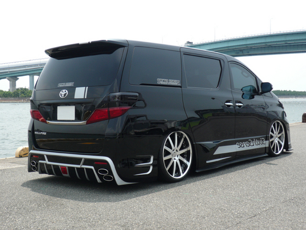 SIXTH SENSE ヴェルファイア 前期後期共通 JOULEリアバンパー専用 左右出しマフラー　