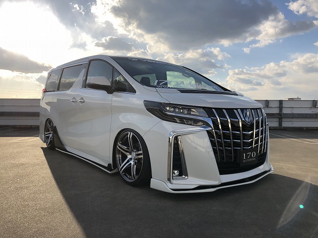 SIXTH SENSE アルファード 30 後期 Ｓグレード用 フロントフラップスポイラー