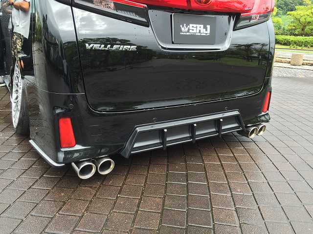 SIXTH SENSE アルファード 30 後期 Ｓグレード リアンダーガーニッシュ