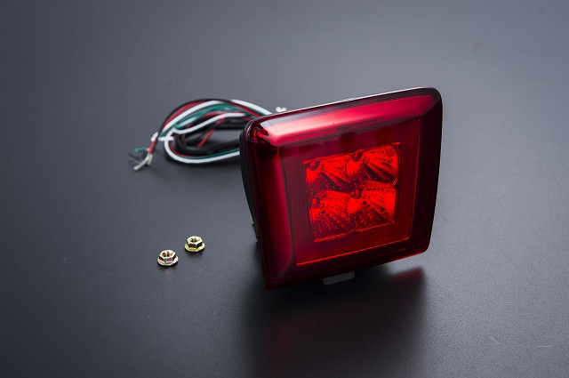 SIXTH SENSE アルファード 30 後期 ジュールリアバンパー専用LEDファイバーセンターバックフォグ