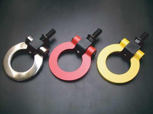 SILKROAD ハイエース 200系 可倒式牽引フック/フロント