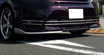 SKIPPER SKIPPER ヴェルファイア FRONT HALF SPOILER Zグレ－ド用 マイナーチェンジ前（～11.9）