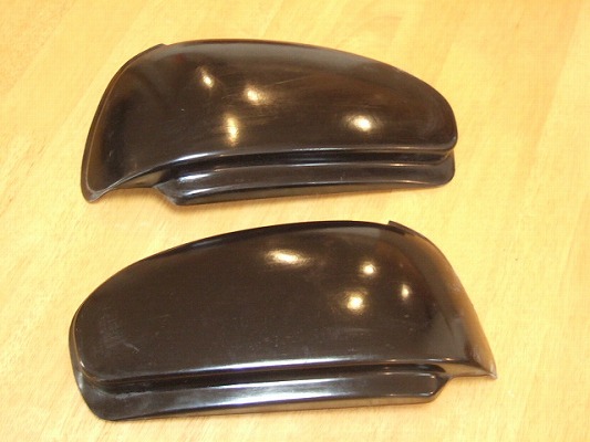 SilkySharkProject ヴィヴィオ KK3 ダミーヘッドライ トFRP 未塗装・黒ゲルコート仕上げ