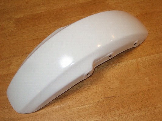 SilkySharkProject カワサキ ZRX1100系 フロントフェンダー FRP 未塗装・黒ゲルコート仕上げ