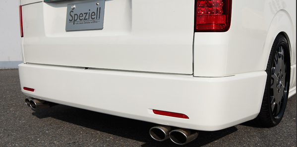 speziell ハイエース 200系 リアバンパー リフレクター付