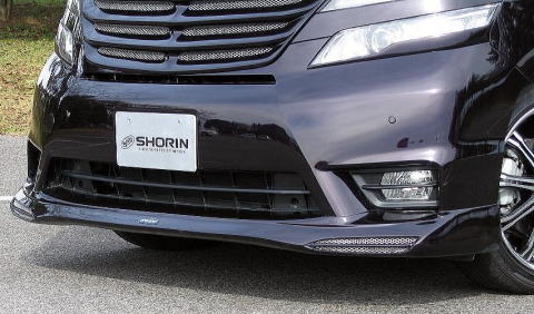 SHORIN ヴェルファイア 20 Type Z FRONT HALF SPOILER