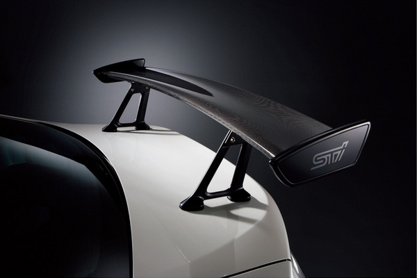 SUBARU Sti WRX STI/S4 VAB/VAG アプライド：A- ドライカーボンリヤスポイラー