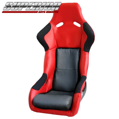 SUPERIOR RECARO レカロ SPG パーフォレイトバージョンシートカバー レッド 