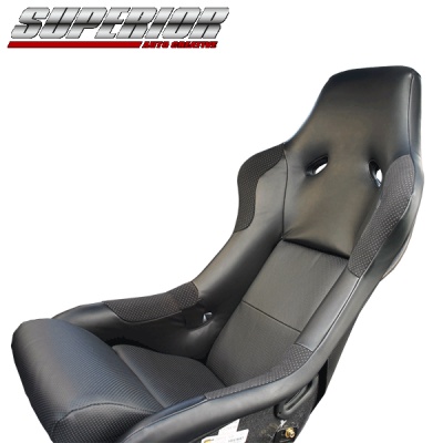 SUPERIOR RECARO レカロ SPGN パーフォレイトバージョン シートカバー ブラック 