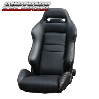 SUPERIOR RECARO レカロ SR-3 パーフォレイトバージョンシートカバー ブラック 