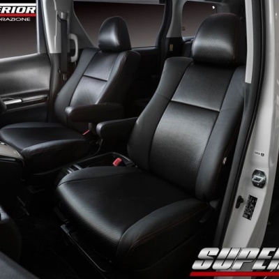 SUPERIOR ヴェルファイア 20系 CX SUPERIOR カーボンルックシートカバー