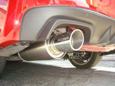 Syms Racing WRX STI VAB Ex チャンバー＆シングルサイレンサー SET