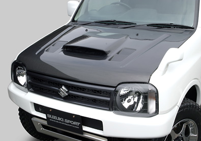 SUZUKI SPORT ジムニー JB23W 4型～ カーボンボンネット