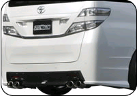 TAKEROS ヴェルファイア　リアバンパースポイラー