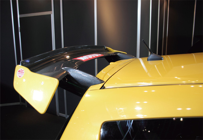 TAKEROS フィット ワイド ガーニフラップ FRP