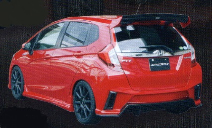 TAKEROS フィット GK3-6 リアバンパースポイラー