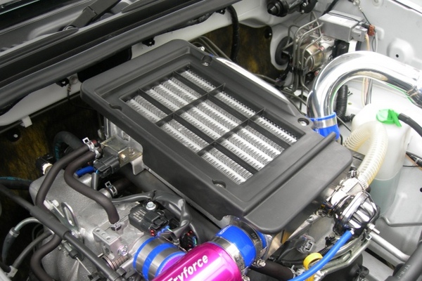 TRY FORCE COMPANY ジムニー JB23 4～8型 ブローオフバルブアダプター付 ビッグインタークーラー