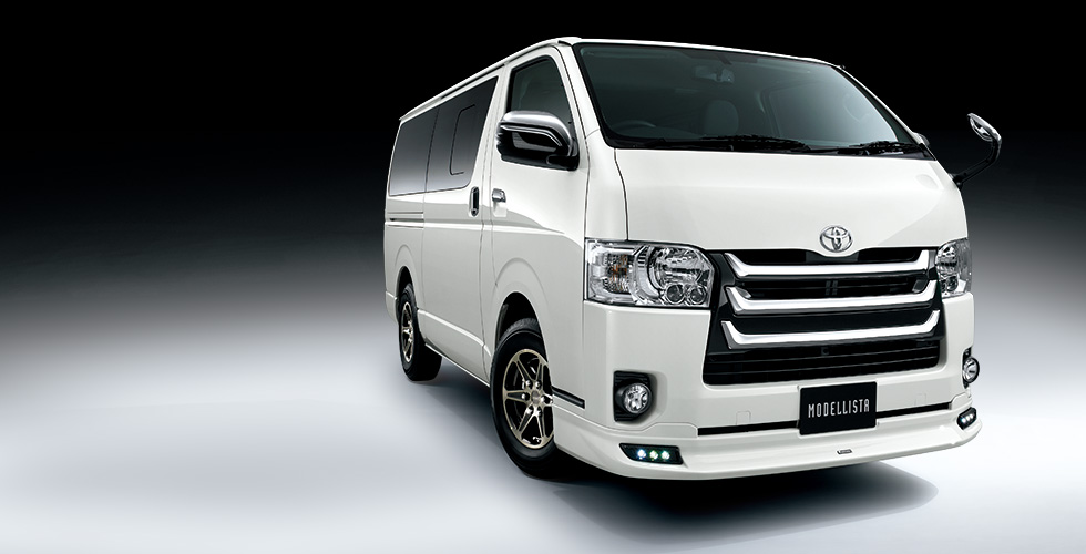 MODELLISTA ハイエース 200系 4型前期ナロー MODELLISTA Version1 MODELLISTA エアロキット ※LED無し
