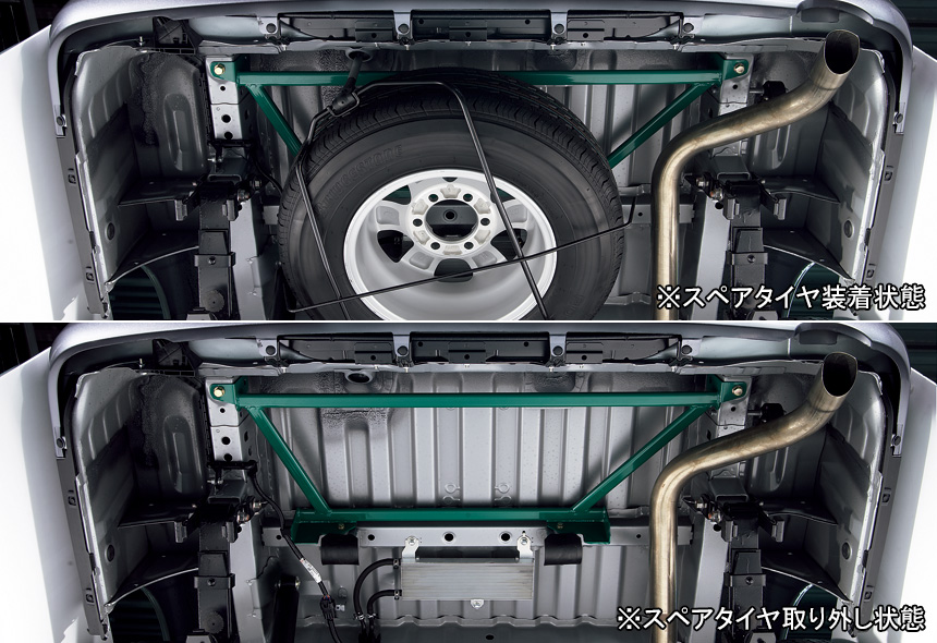 MODELLISTA ハイエース 200系 4型 MODELLISTA SELECTION (Exterior) リヤブレース